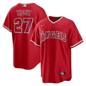 Camiseta de los Angeles Angels/Mike Trout